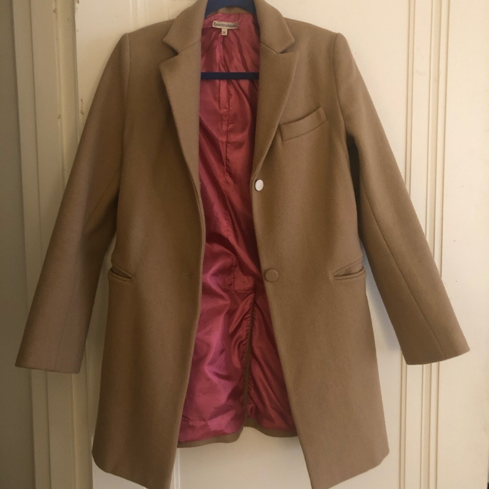 Emersonmade/ Emerson Fry vintage camel coat small